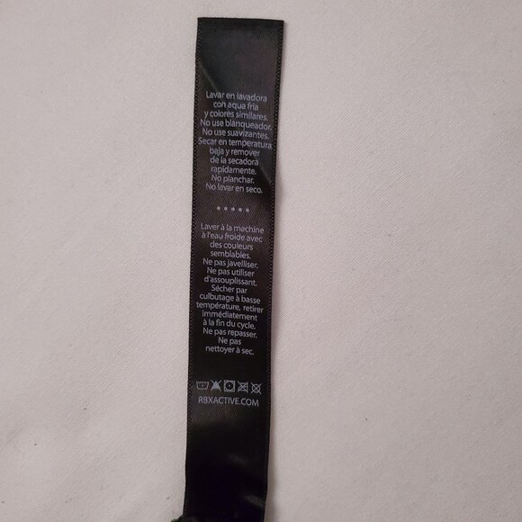 RBX Active Women's Capri Length Workout Yoga Mesh Leggings Purple/White XL/TG - Picture 6 of 10